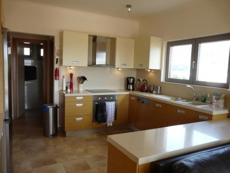 Lagkada bei Makry Gialos Südostkreta, Lagkada: Schöne Villa mit Meerblick zu verkaufen Haus kaufen